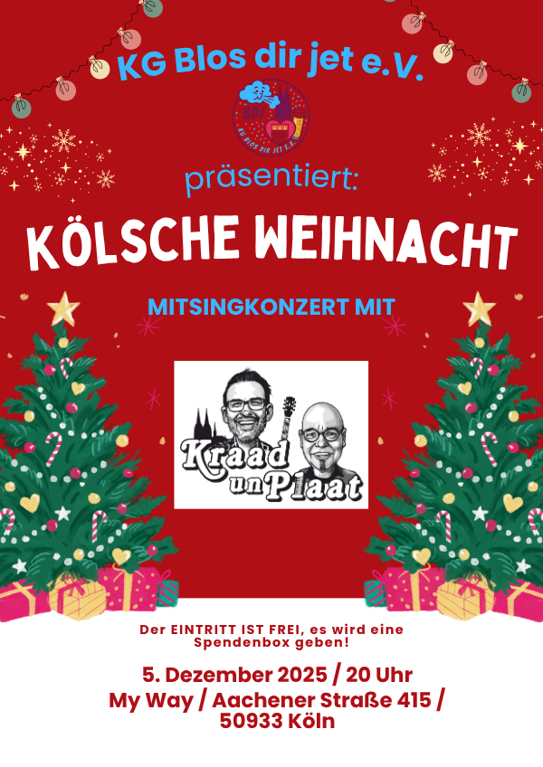 Kölsche Weihnacht - Mitsingkonzert